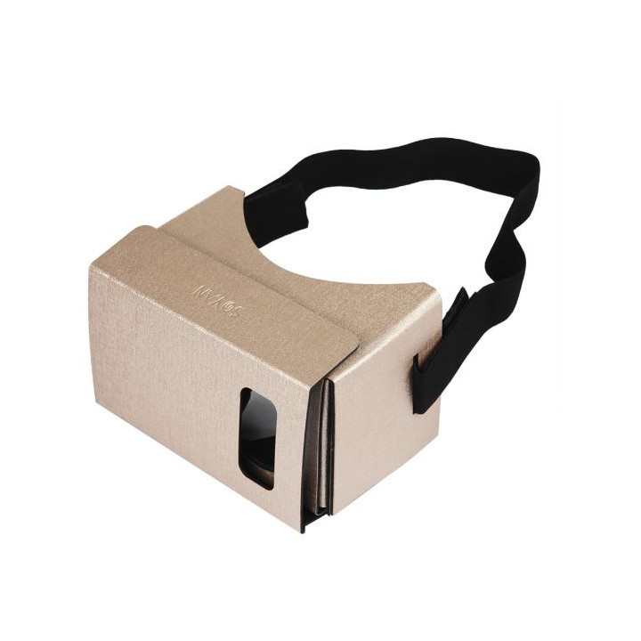Pu Material VR Google CardBoard VR Box for Android or iPhone + Mount Strap