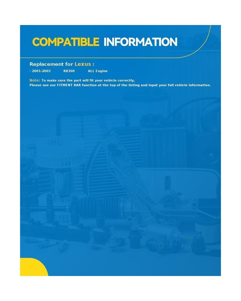 PHILTOP Front Struts Assembly Shock Absorber Direct Replacement for Lexxus RX...