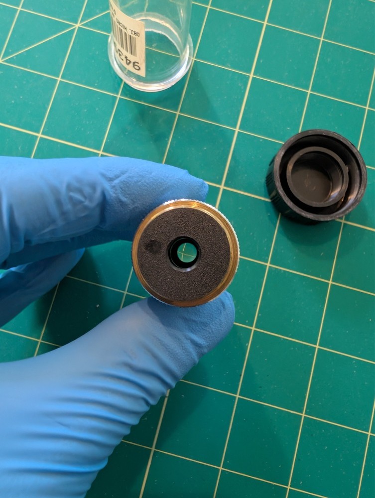 Microscope objective 40x/0.65 160/0.17