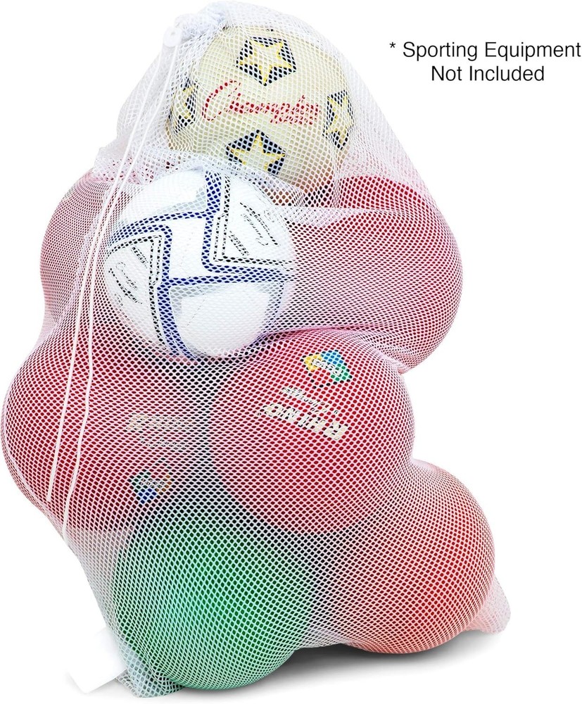 Large Mesh Storage Sack - Lock & ID Tag, Breathable Material