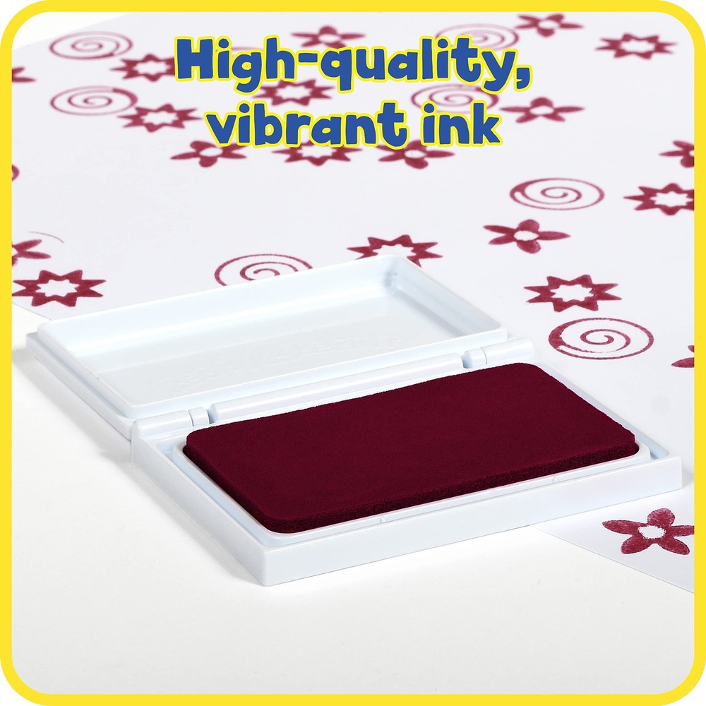 Ready 2 Learn Scented Stamp Pad - Cherry - Red - Non-Toxic - Fade