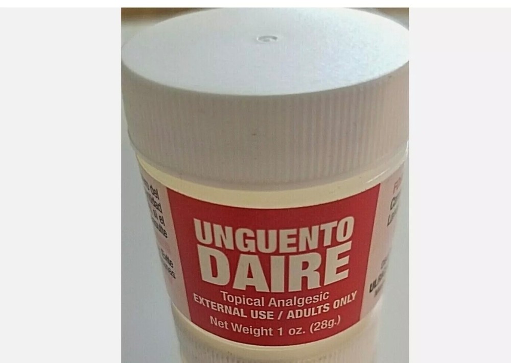 Unguento Daire.Topical Analgesic 1 oz (3 Pack )