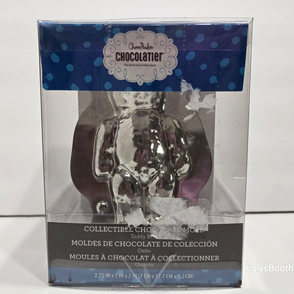 Collectible Choco Maker Chocolatier Bear Mold