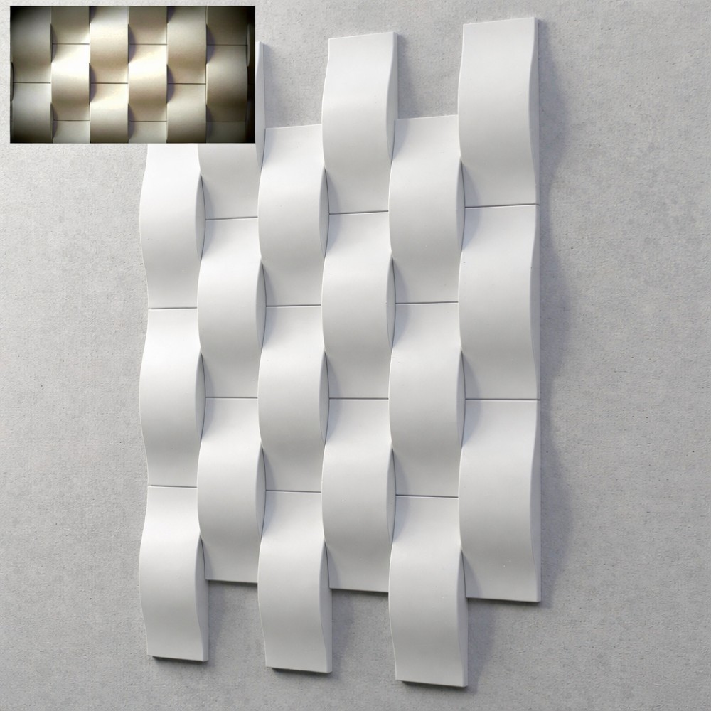 Polyurethane mould for “Wave” 3D panels (0.05 m²)