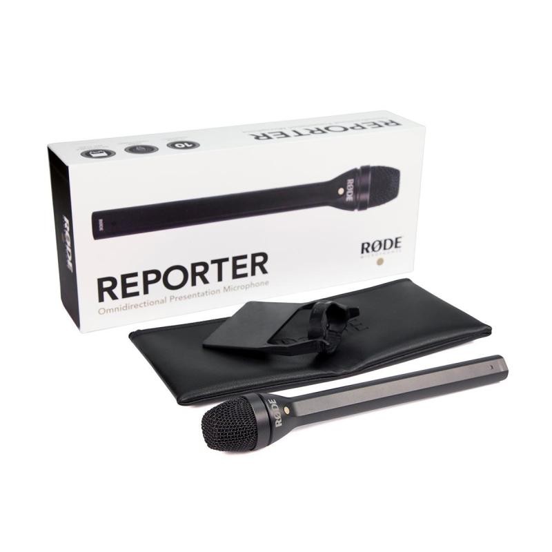 RØDE Reporter Black Interview Microphone