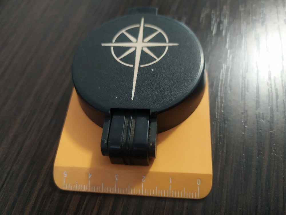 Soviet USSR Navigation Compass Azimuth (Азимут)With ruler and mirror Vintage
