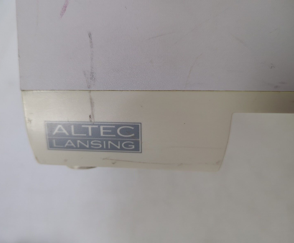 ALTEC LANSING COMPUTER SPEAKER SYSTEM POWERED SUBWOOF ACS33 TESTED WORKING