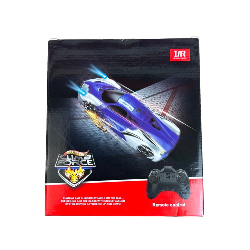 Max Racing Climb Force wall driving race car