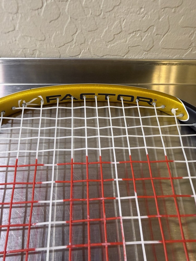 Wilson K Factor Rage Squash Racket – KFactor NanoTechnology Black And Gold