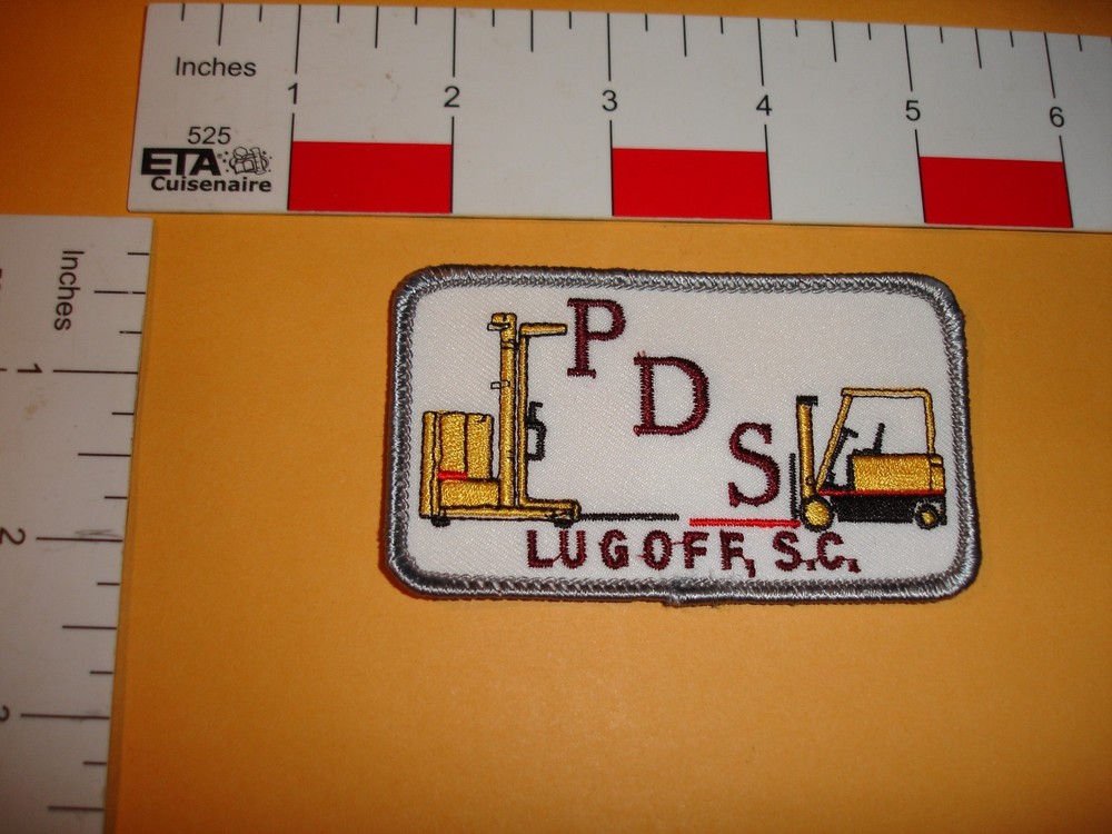 Vintage Advertising Patch LUGOFF