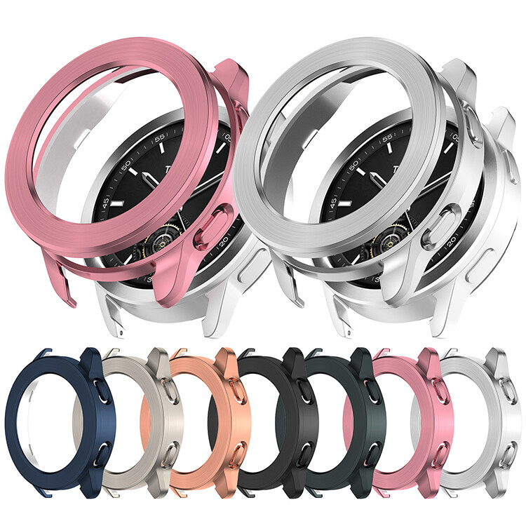 For Xiaomi Watch S3 Replacement TPU Frame Protector Bumper Shockproof Case Cover