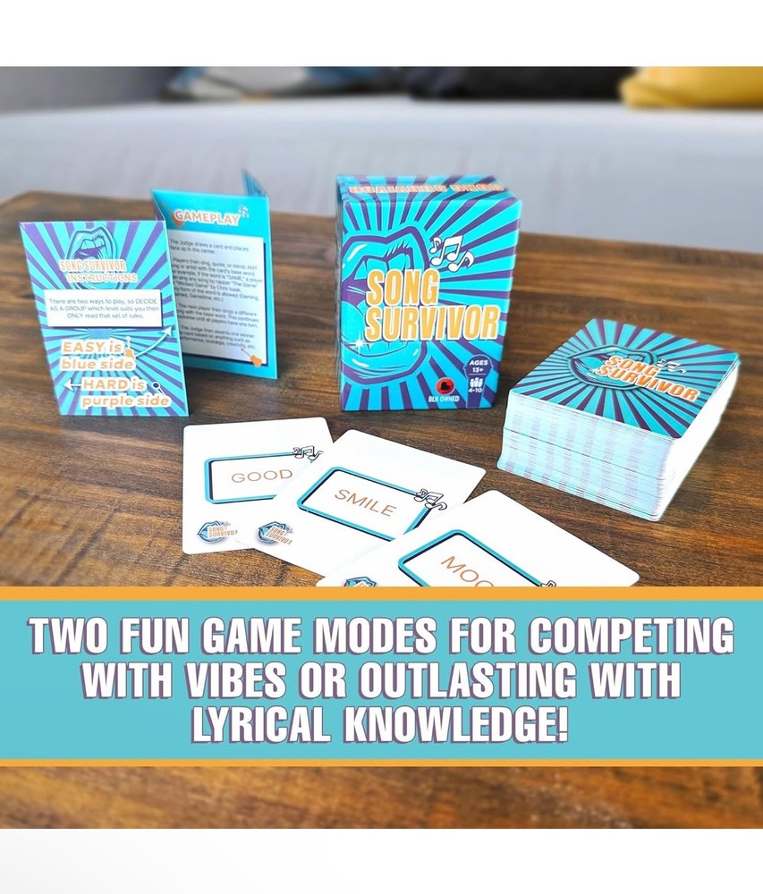 Song Survivor Card Game