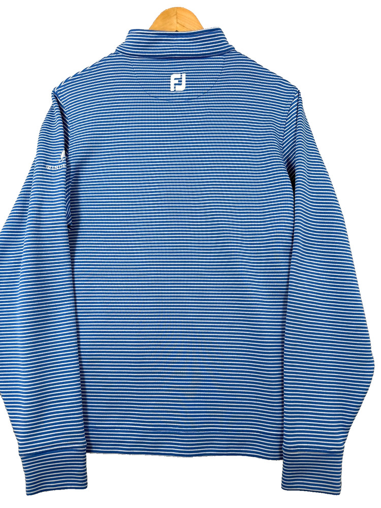Men's Footjoy Golf 1/4 Zip Pullover Size Medium Windermere Course logo