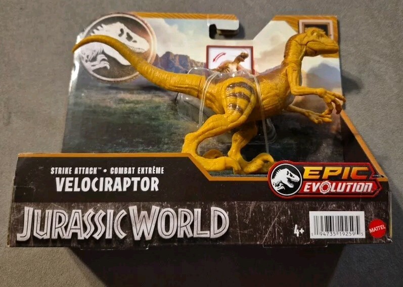 Jurassic World Epic Evolution VELOCIRAPTOR *NEW* Strike Attack 2023