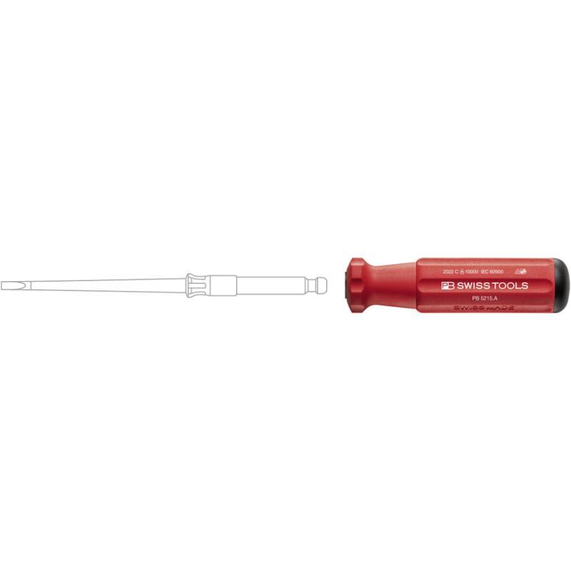PB Swiss Tools PB 5215.A Classic VDE Interchangeable Handle For Quick And Easy