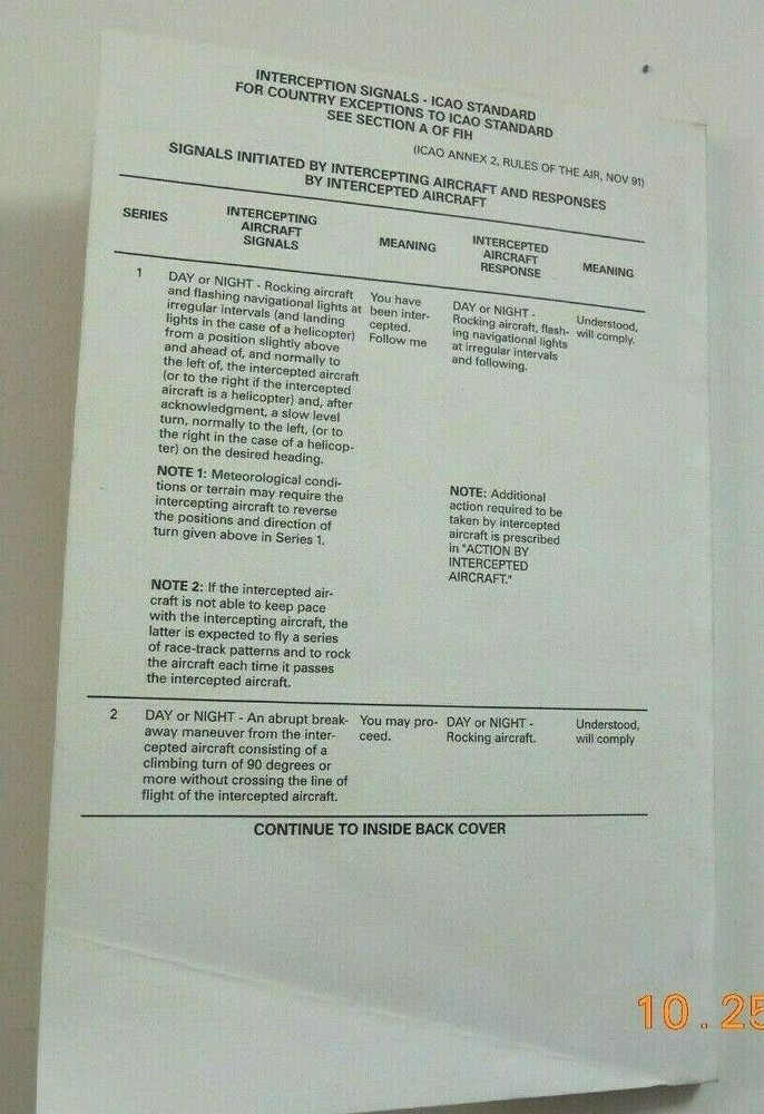 DOD Flight Information Handbook 4 December 1997