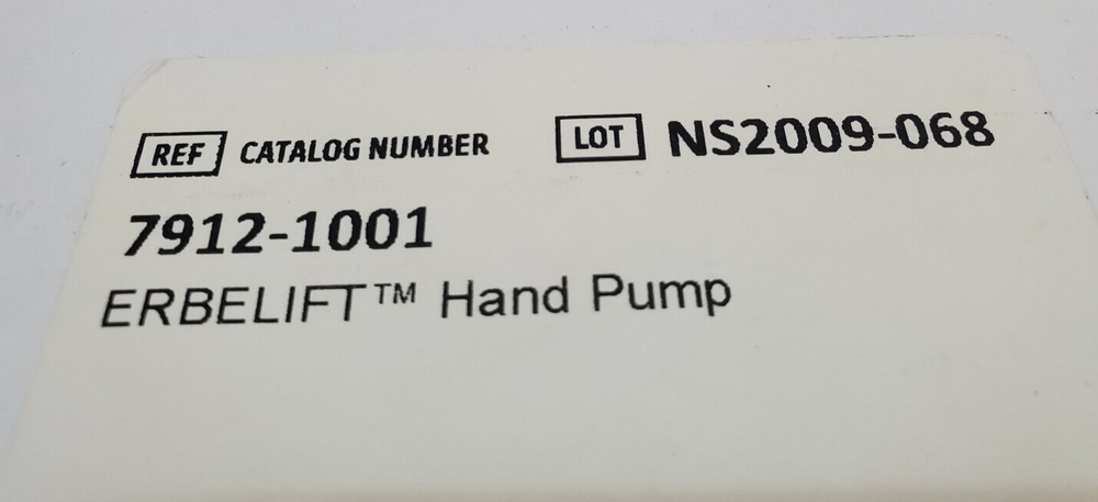 Erbe Erbelift Hand Pump