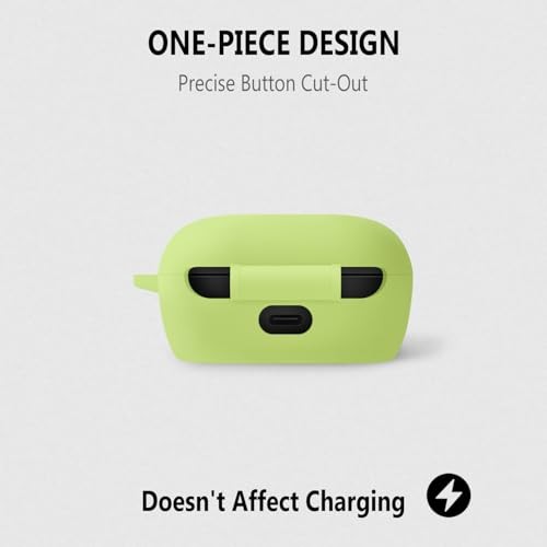 Silicone Case for Bose New QuietComfort Earbuds 2024, Soft Flexible Scratch