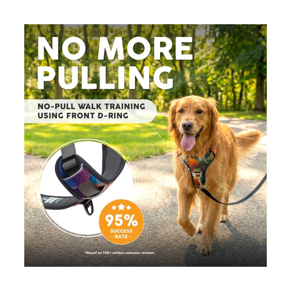 Embark Adventure No Pull Dog Harness, Reflective Trim No Pull Harne... Fast Ship