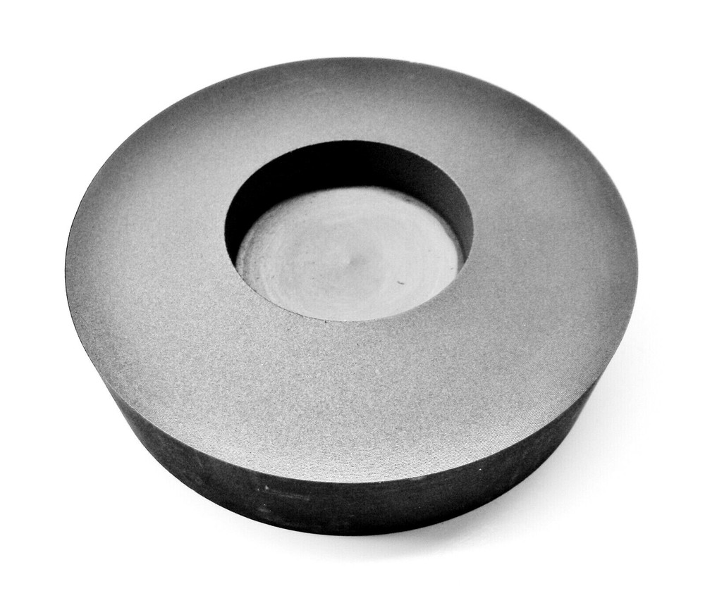 4 Troy Oz Silver Graphite Ingot Mold Round Coin Shape Melting Refining Scrap