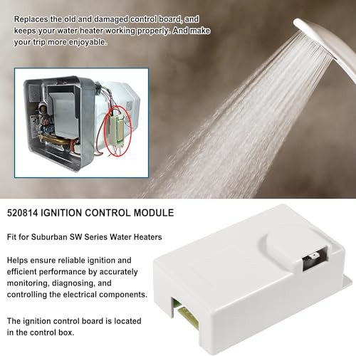 520814 Ignition Control Circuit Board Igniter Module Replacement Parts Kit Fit