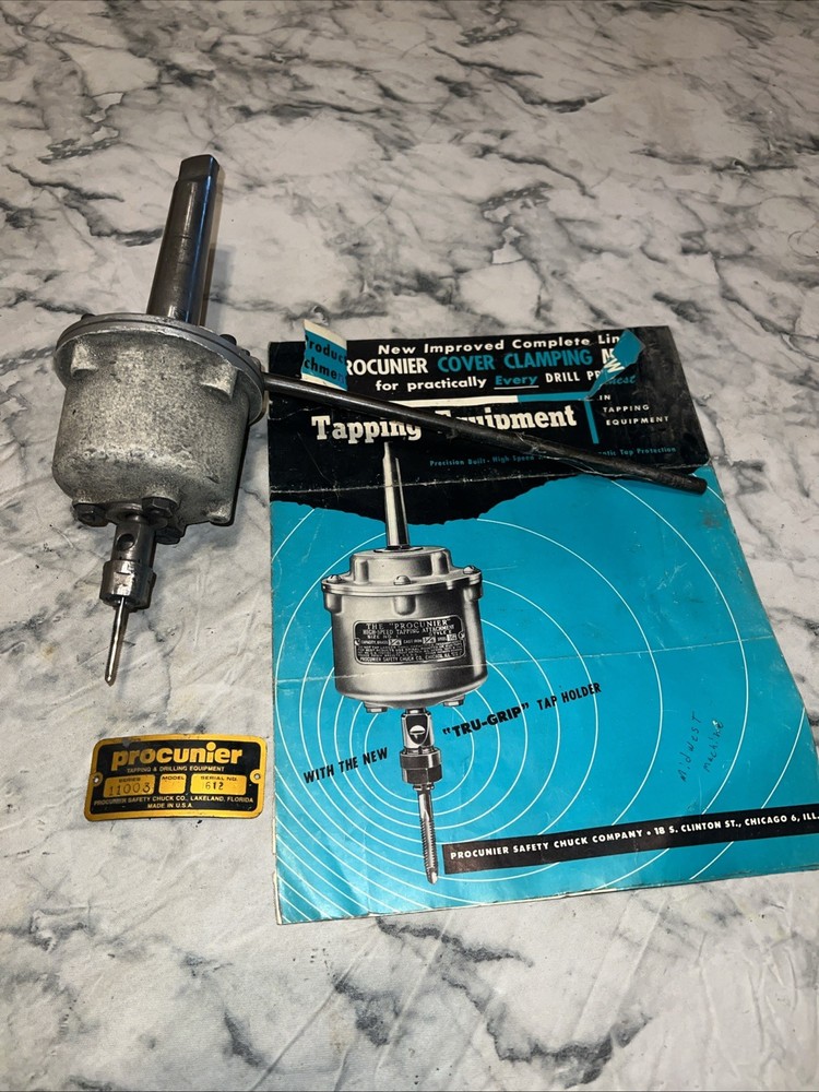 Procunier Model 1 Series 110063 Style E Tapping Head