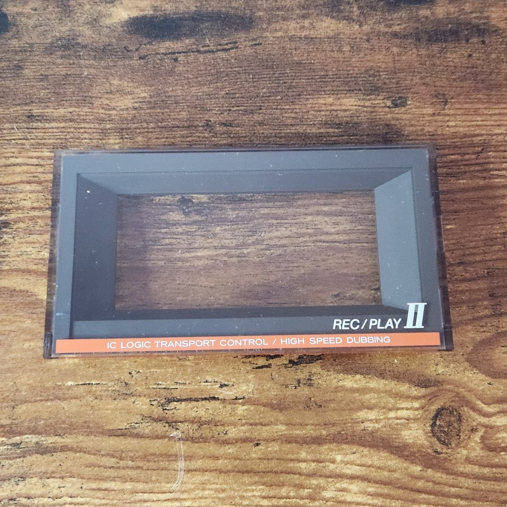 TEAC D‑500C Cassette Deck Front Loading "Rec/Play II" Replacement Door