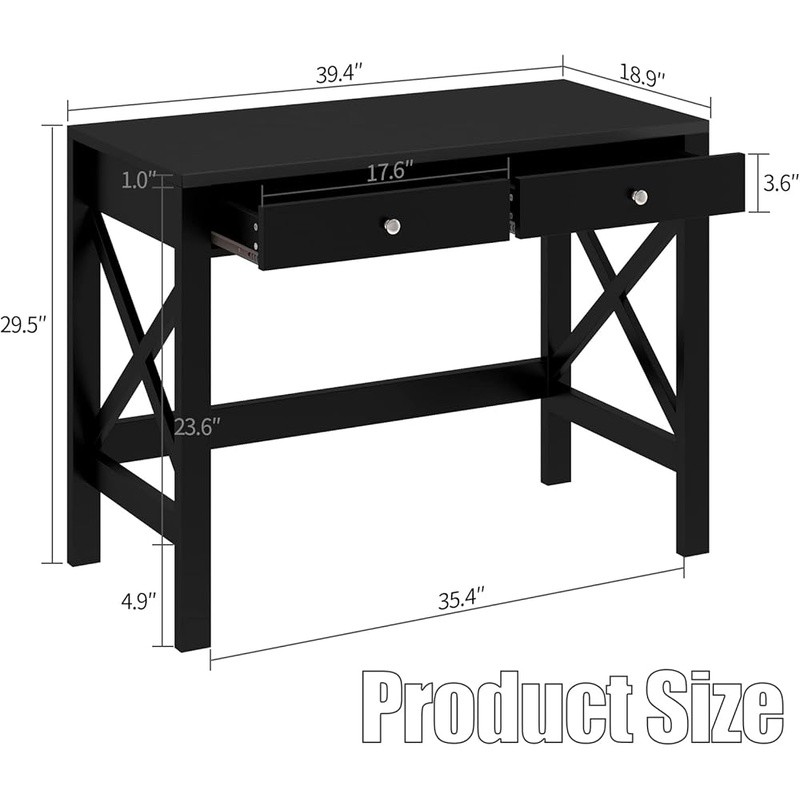 Sturdy Computer Desk Multifunctional Writing Table Home Office Study Desk New