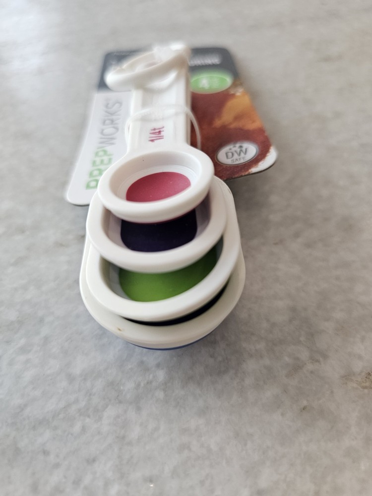 Prepworks 4pc Flexible Measuring Spoons NEW