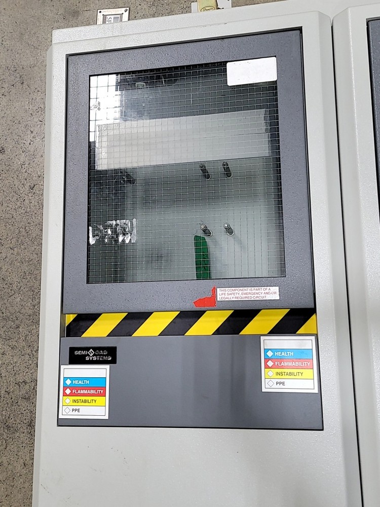 SEMI GAS SYSTEMS Cabinet SEE NOTES