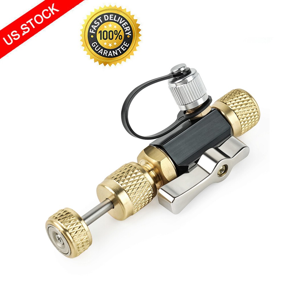 1/4" Mega Flow Vacuum-Rated Valve Core Removal Tool for Home AC Appliance