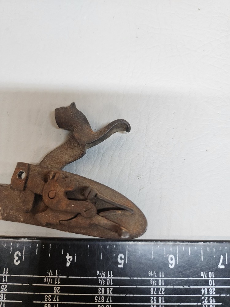 19th Percussion Lockplate Hammer Engraved Ornate a