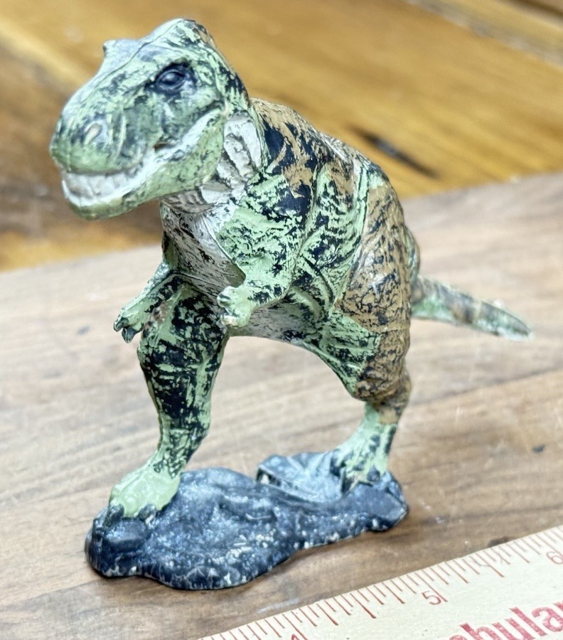 Magic Rocks Custom Painted Tyrannosaurus rex dinsoaur model