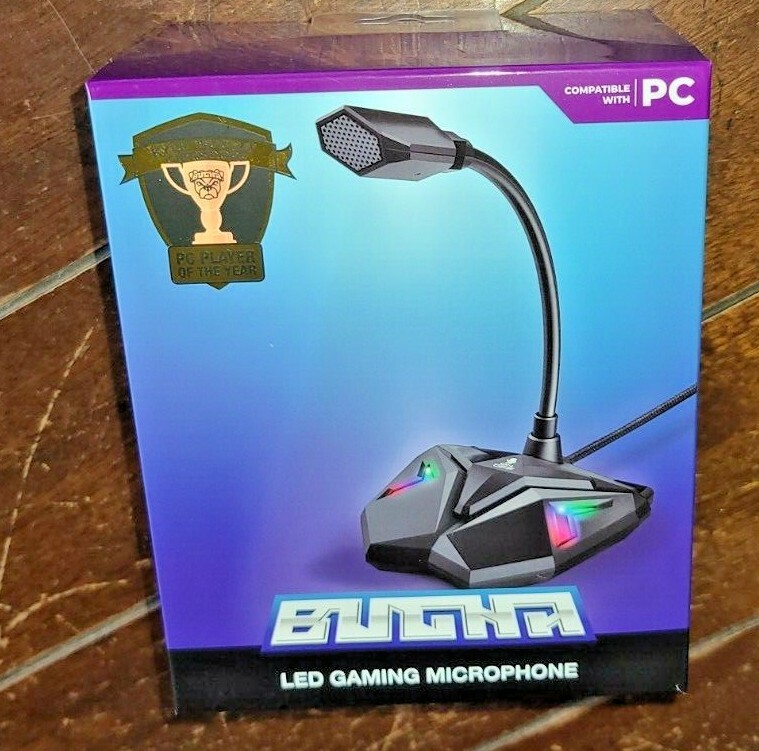 LED Gaming Microphone for PC (2020, Bugha) Free Shipping!