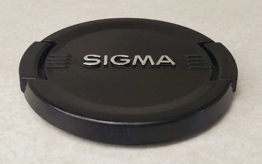 Sigma 55mm Snap On Lens Cap Front Used
