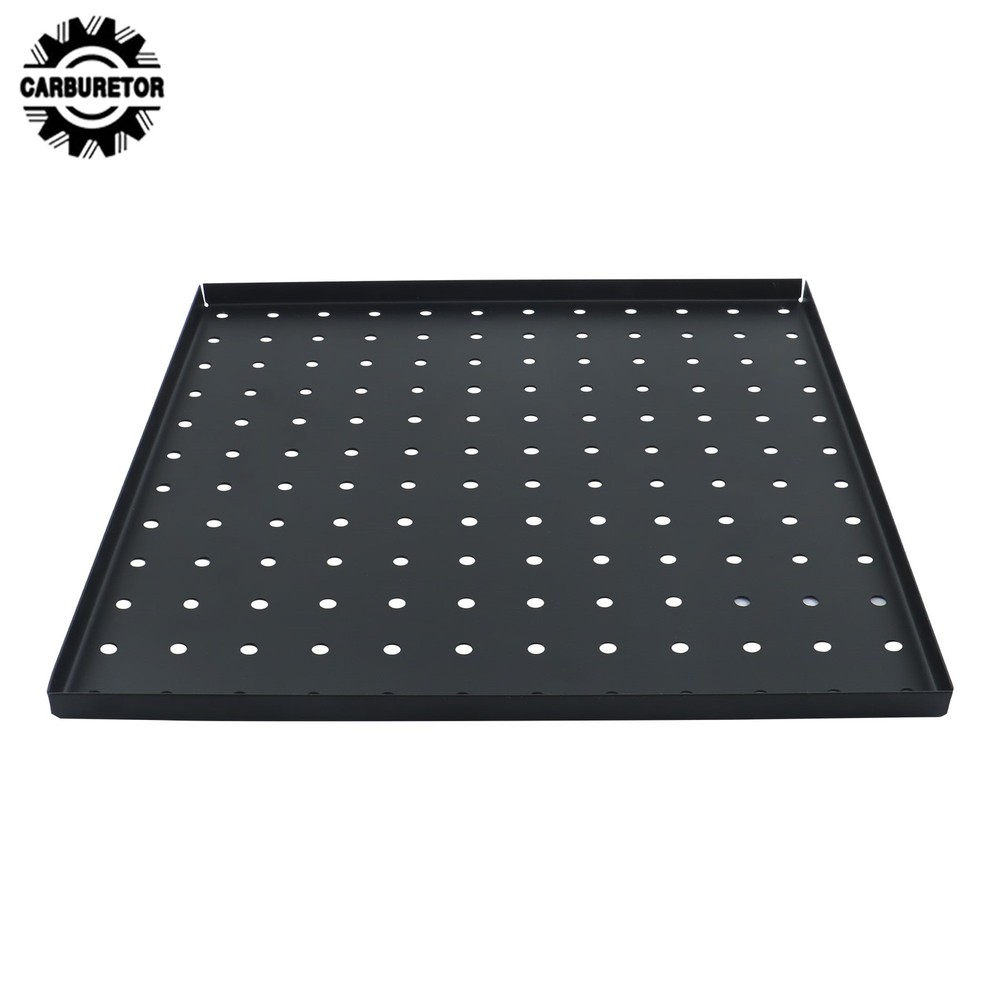 4 Pack 12 × 12 Inch Metal Pegboard Panel Wall Organizer Panel Storage Hanger