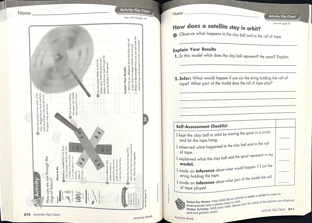 4th Grade - SCIENCE - ACTIVITY BOOK - TEACHER EDITION (2006, Foresman)
