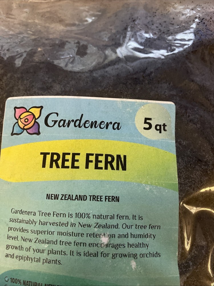 Gardenera Tree Fern Growing Medium 5QT Bag