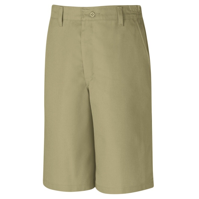 Red Kap Work Shorts Plain Front Side Elastic Men's Industrial Uniform PT42