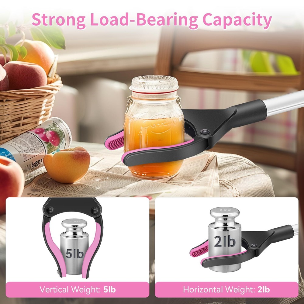 48 Inch Extra Long Grabber Tool Foldable Reaching Tool Grabber Pickup Tool