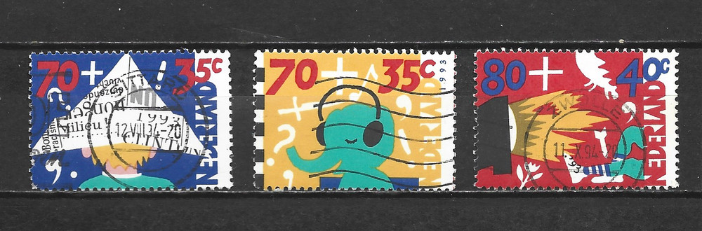 NETHERLANDS -1993 Child Care -  USED SET