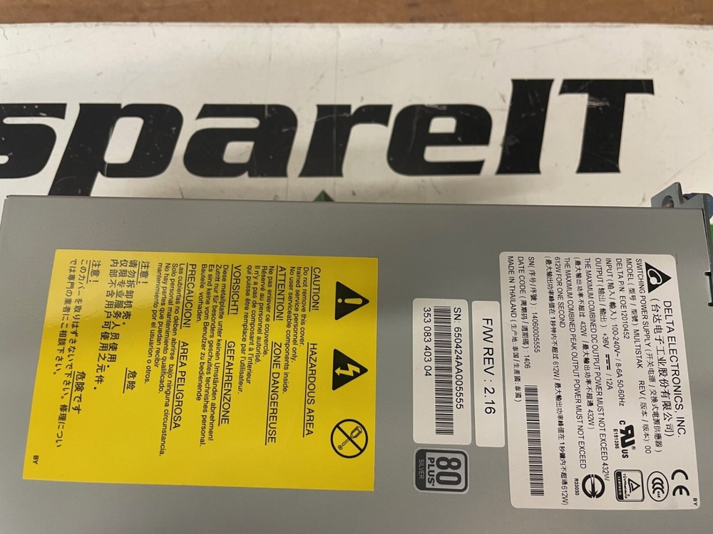 HP 723572-001 MSL6480 POWER SUPPLY