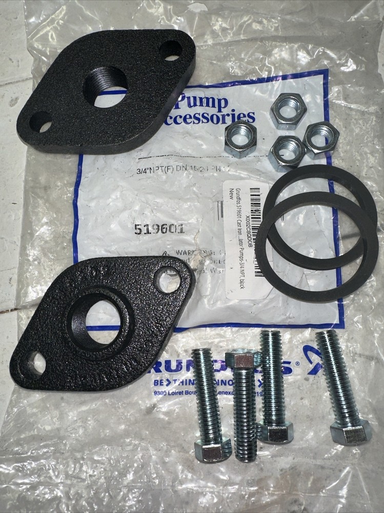 PUMP ACCESSORIES ADAPTER THREAD-FLANGE 519601 3/4"NPT(F) DN 15/26 PN 12NPT (F)