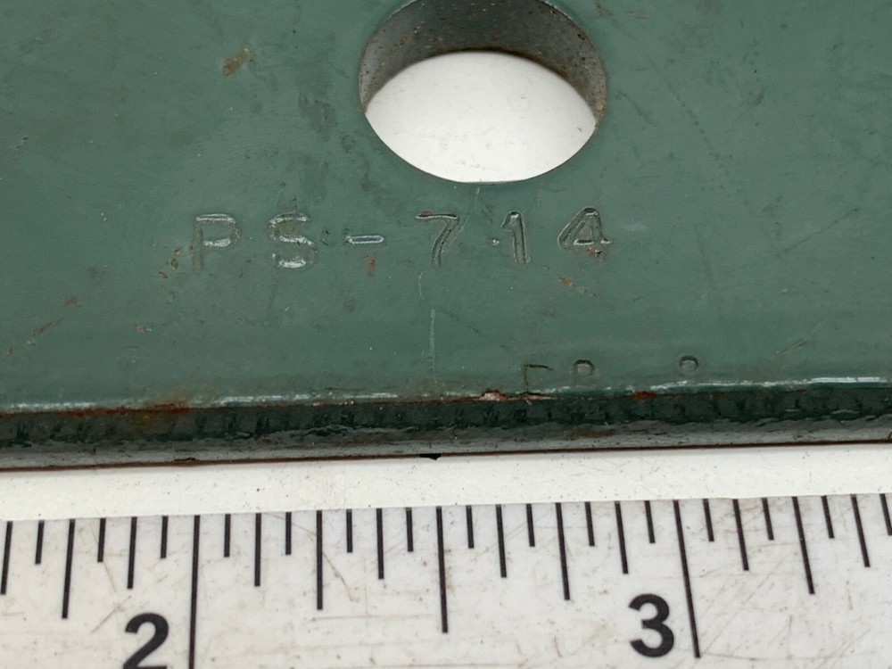 (6-Pack) Power-Strut Powerstrut PS-714 TEE Plate Green