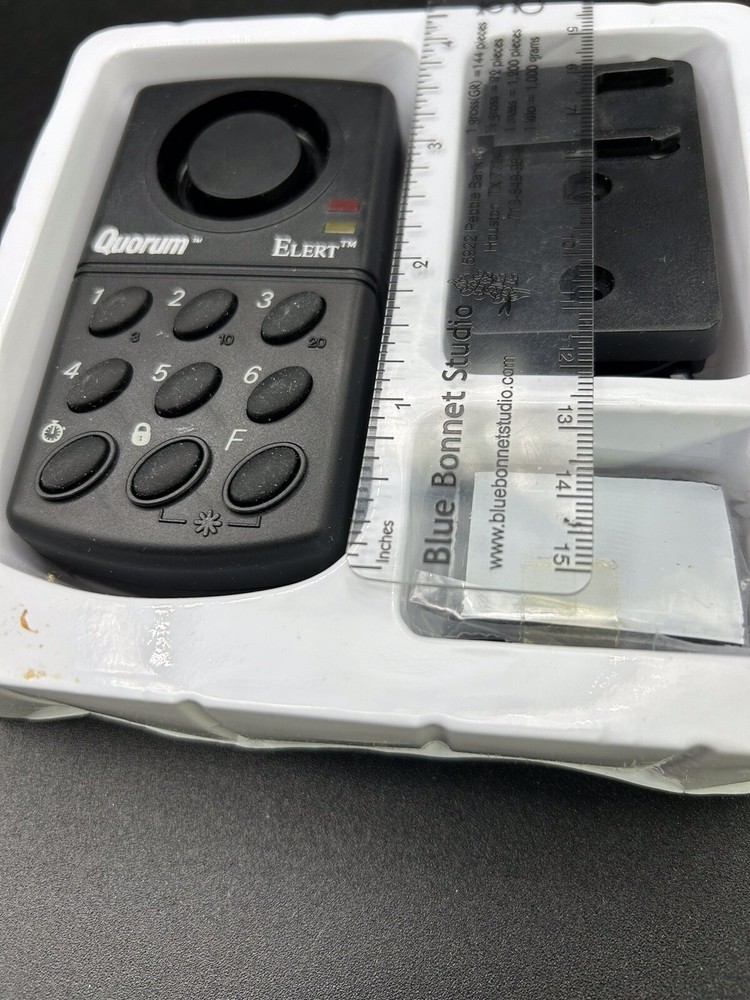 Quorum Security Systems Elert System Portable Alarm