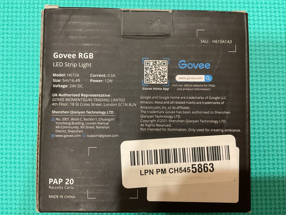 Govee RGB LED Strip Lights