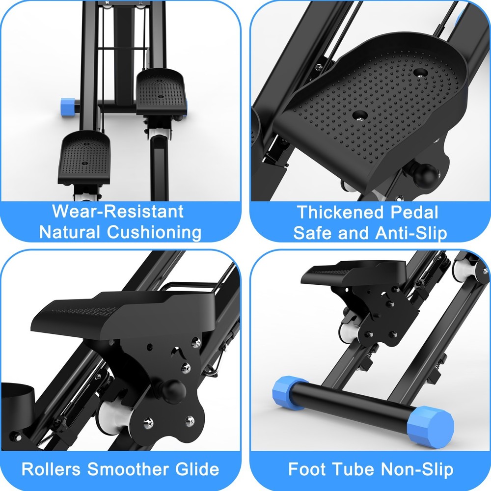 Home Vertical Climber, Full-Body Workout Machine, Stable & Adjustable