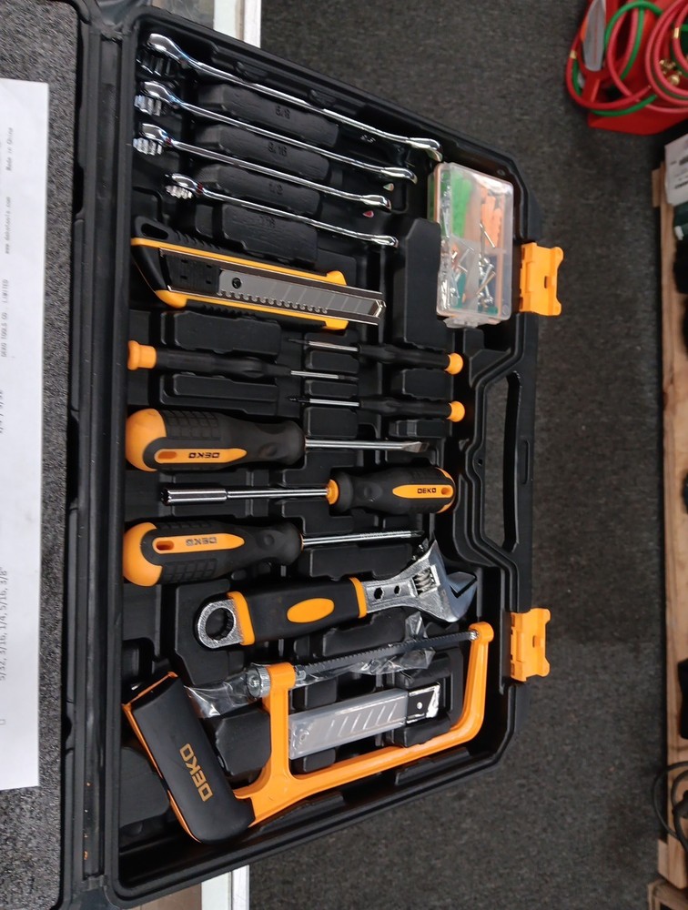 DEKO DRILL TOOL KIT SET HOME MECHANIC