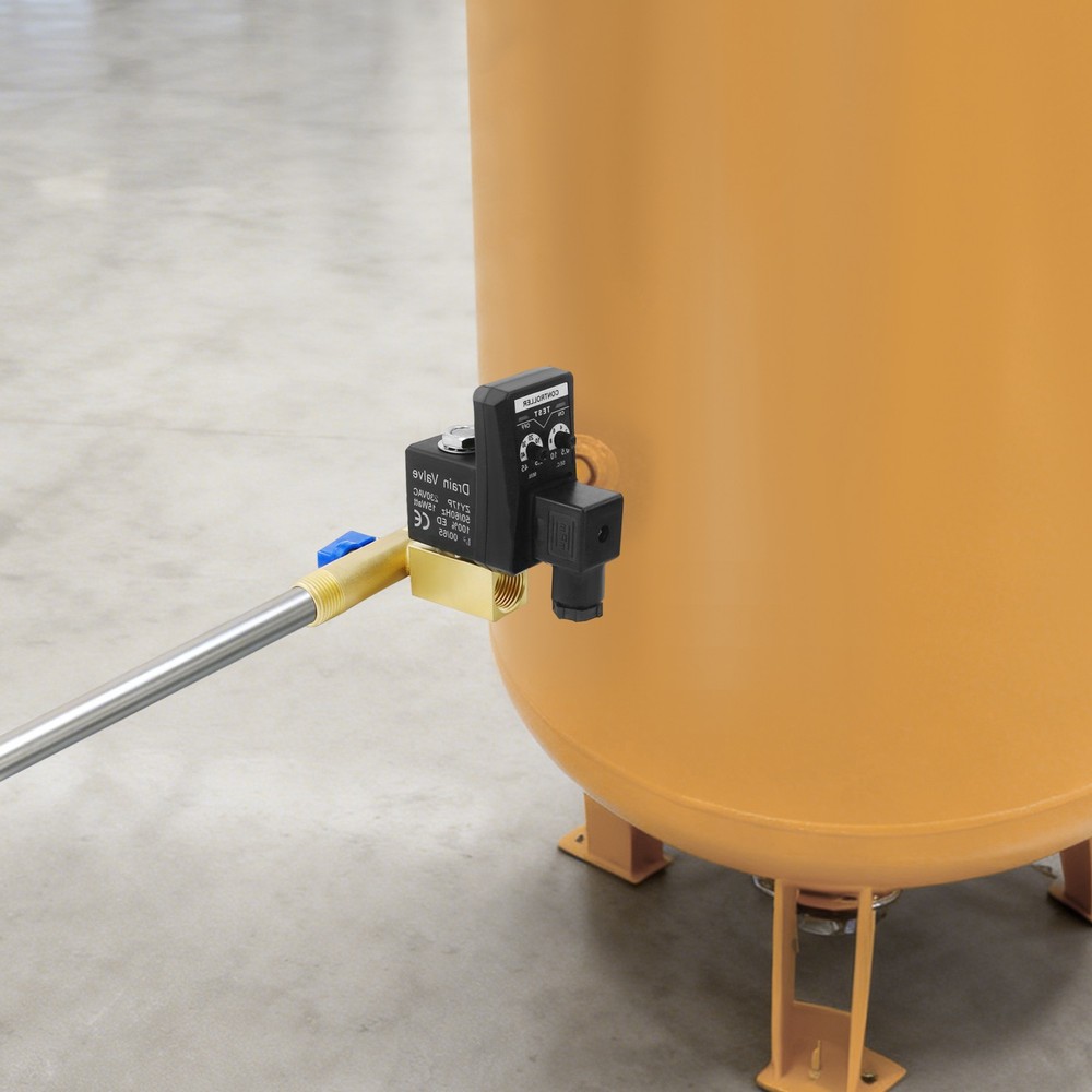 Ac110V 1/2" Automatic Electronic Timed Air Compressed Drain Valve For Dryer US