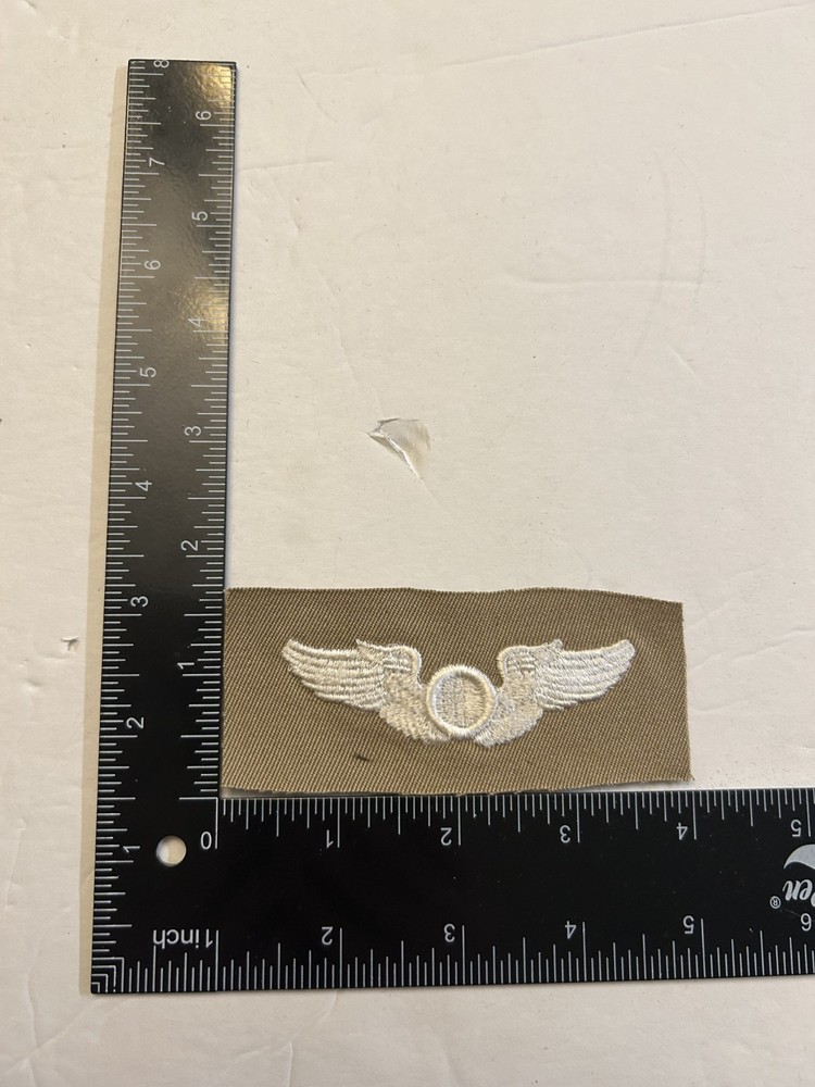 MH973 Original US AAF WW2 Cloth Wing Observer IR2D
